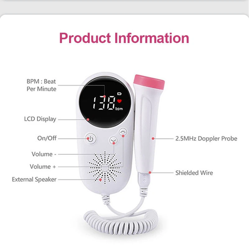Doppler Fetal Heart Rate Monitor